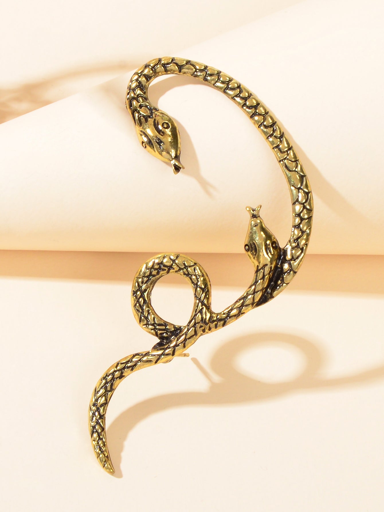 1 pc Punk Vintage Tangled Snake Cartilage Ear Cuff Ear Clip Wrap Stud Earring