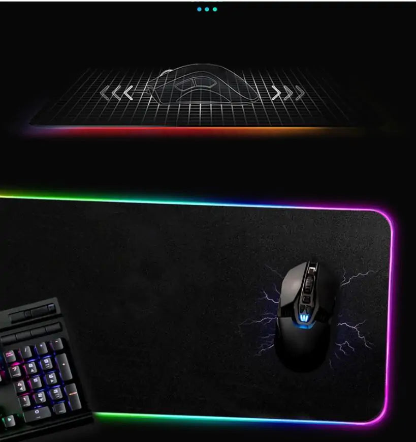 Tapis de souris lumineux Symphony RGB