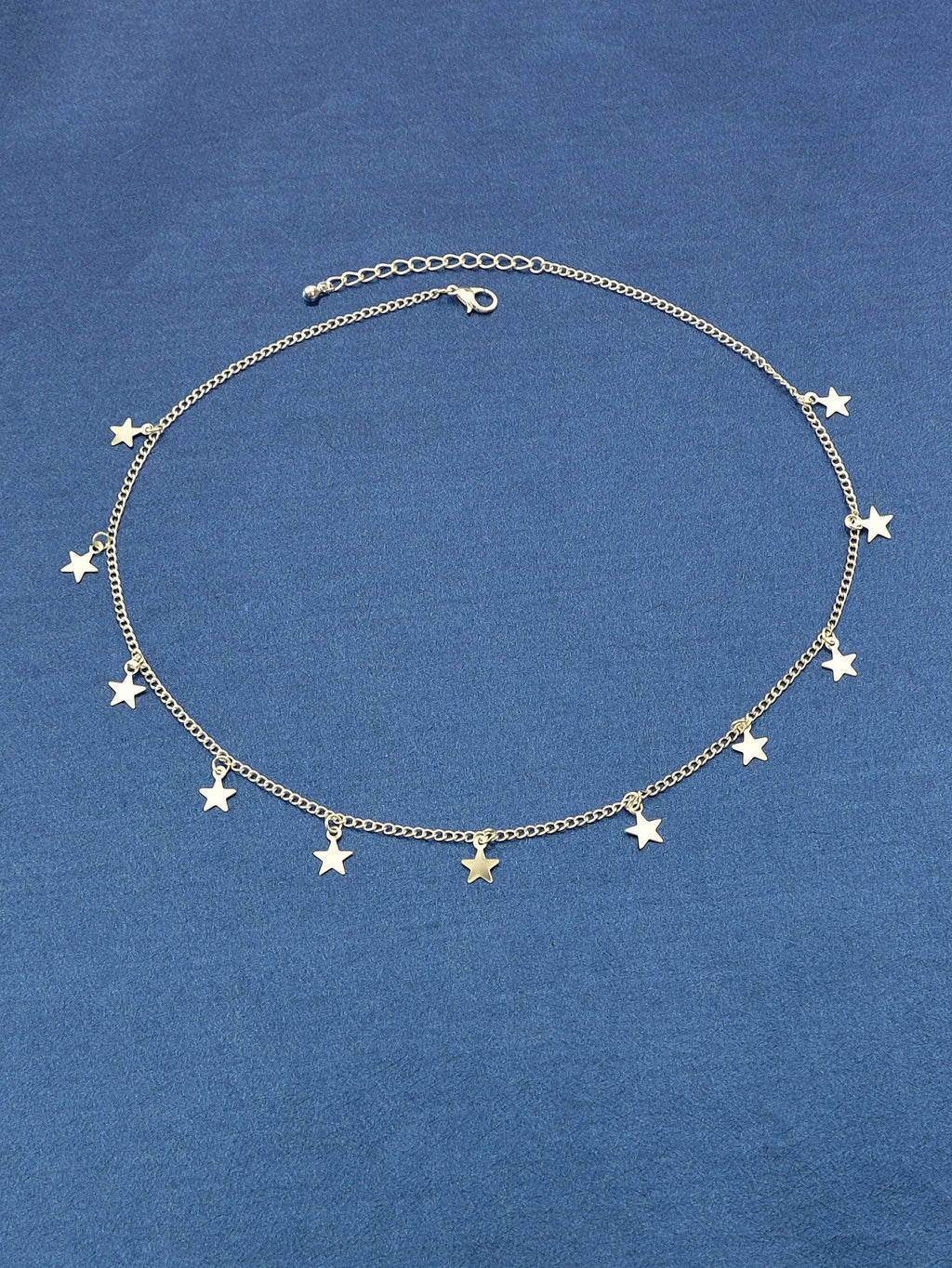 AU Local Boho Five-pointed Charm Choker Simple Casual Collarbone Necklace Collar