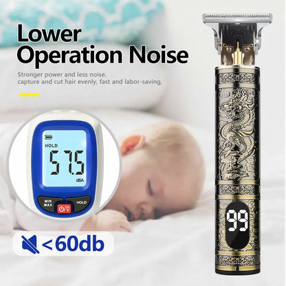 Rasoir-tondeuse rechargeable pour hommes