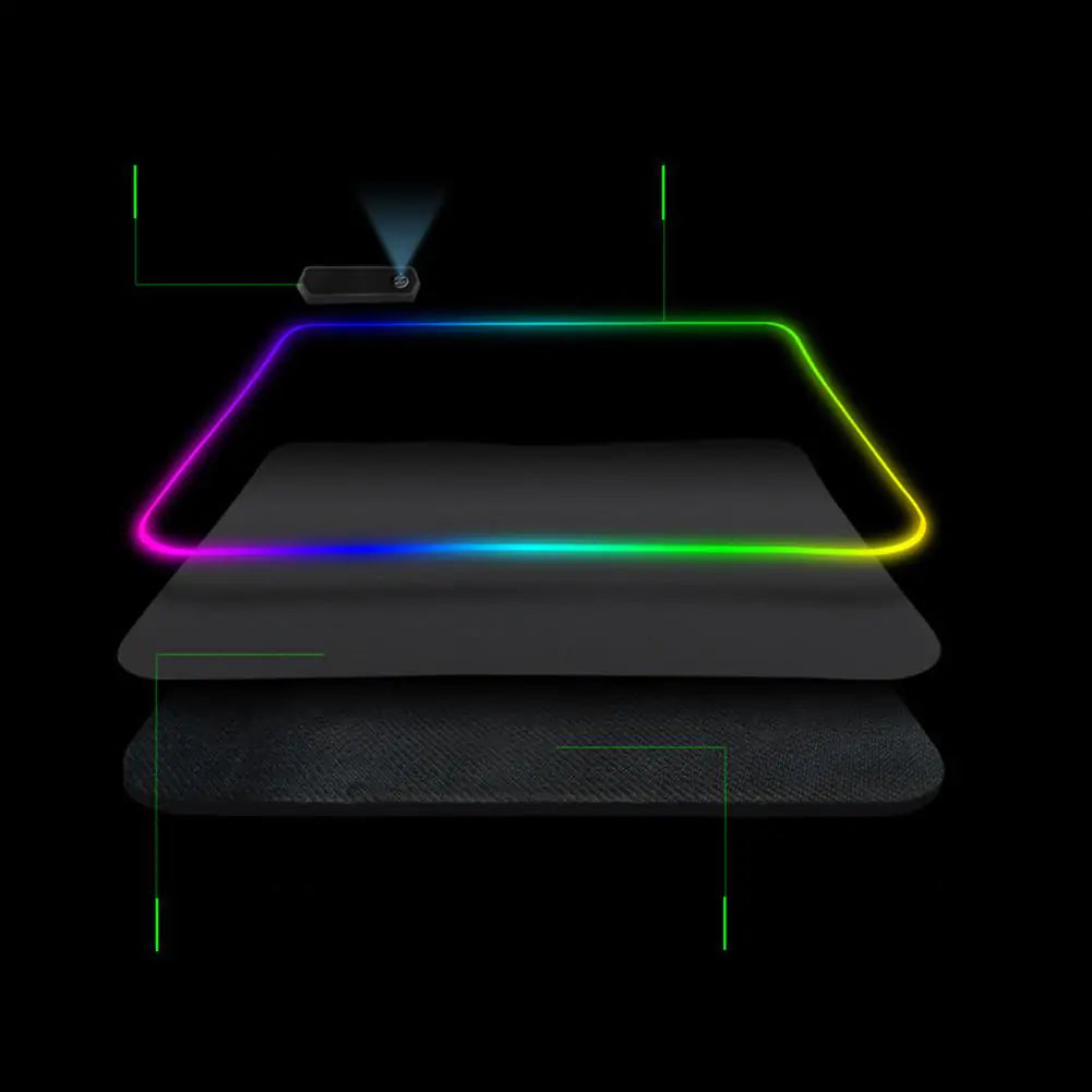 Tapis de souris lumineux Symphony RGB